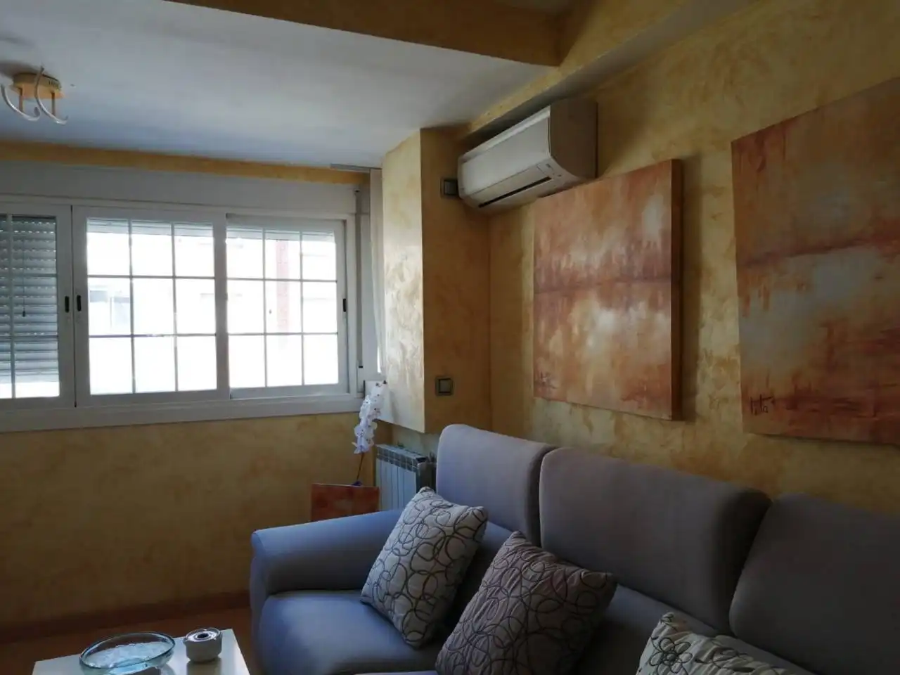 Sala de estar de Piso en venta en Móstoles con Aire acondicionado, Calefacción y Trastero
