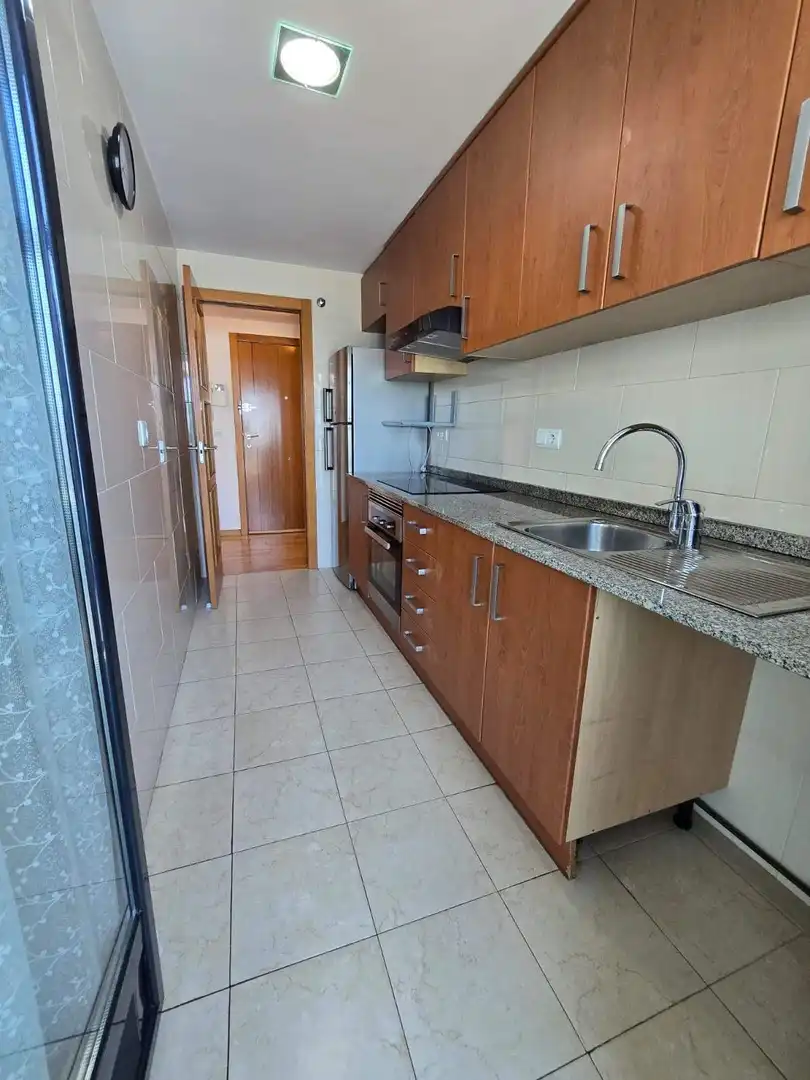 Kitchen of Flat for sale in Santa Pola  with Air Conditioner, Private garden and Terrace