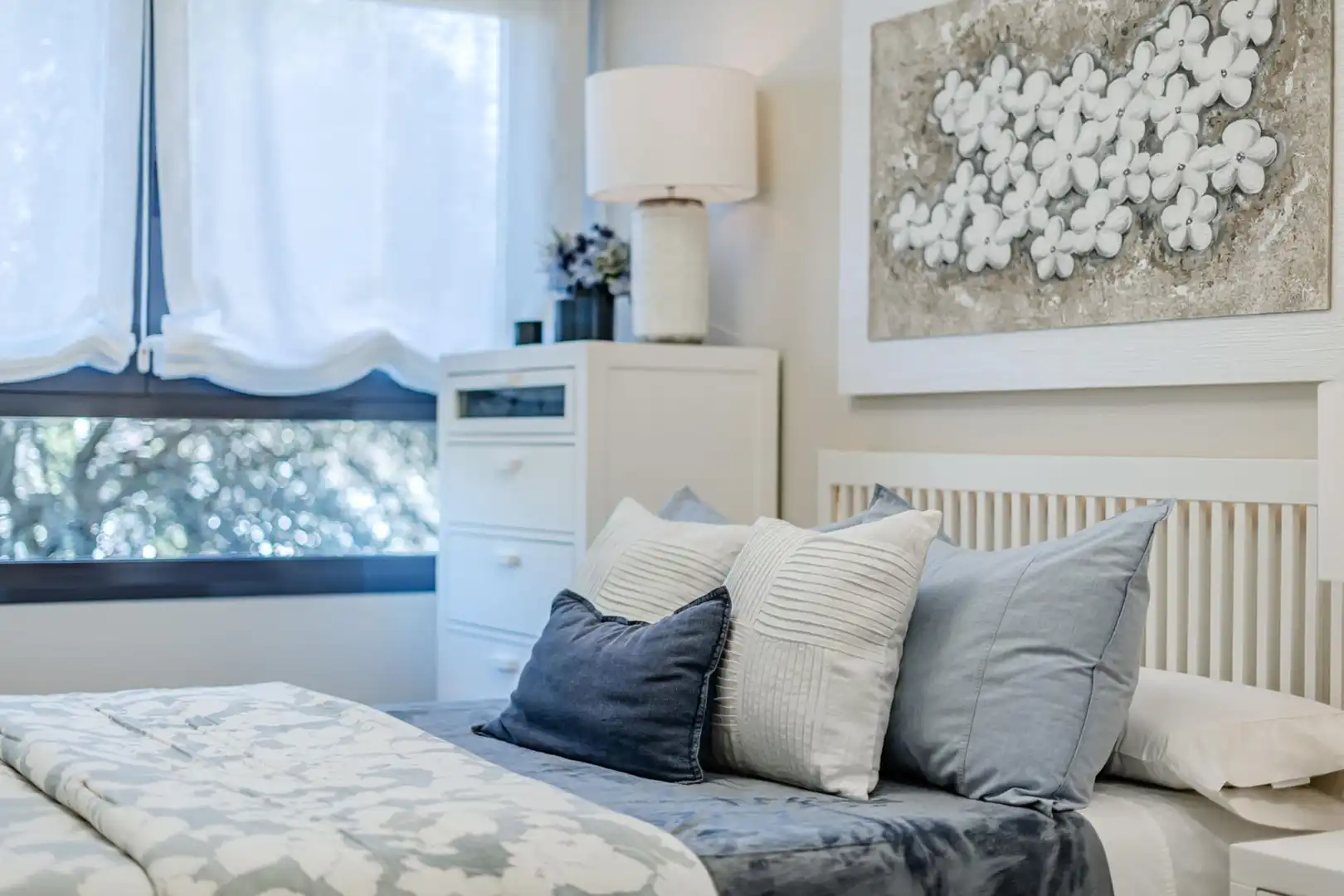 Schlafzimmer von Wohnung zum Verkauf in Boadilla del Monte mit Klimaanlage, Heizung und Terrasse