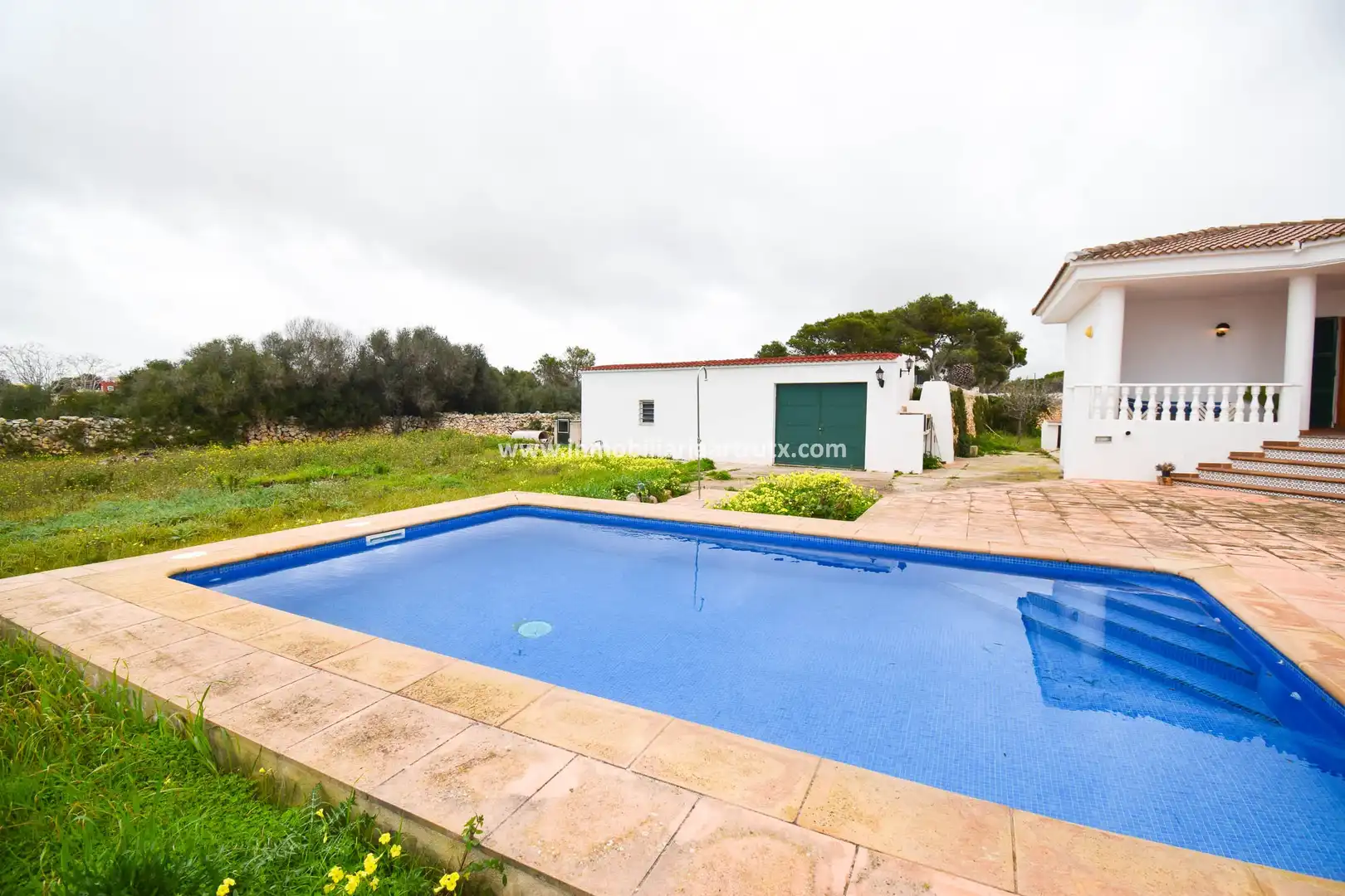 Piscina de Casa o xalet en venda en Ciutadella de Menorca amb Calefacció, Jardí privat i Terrassa