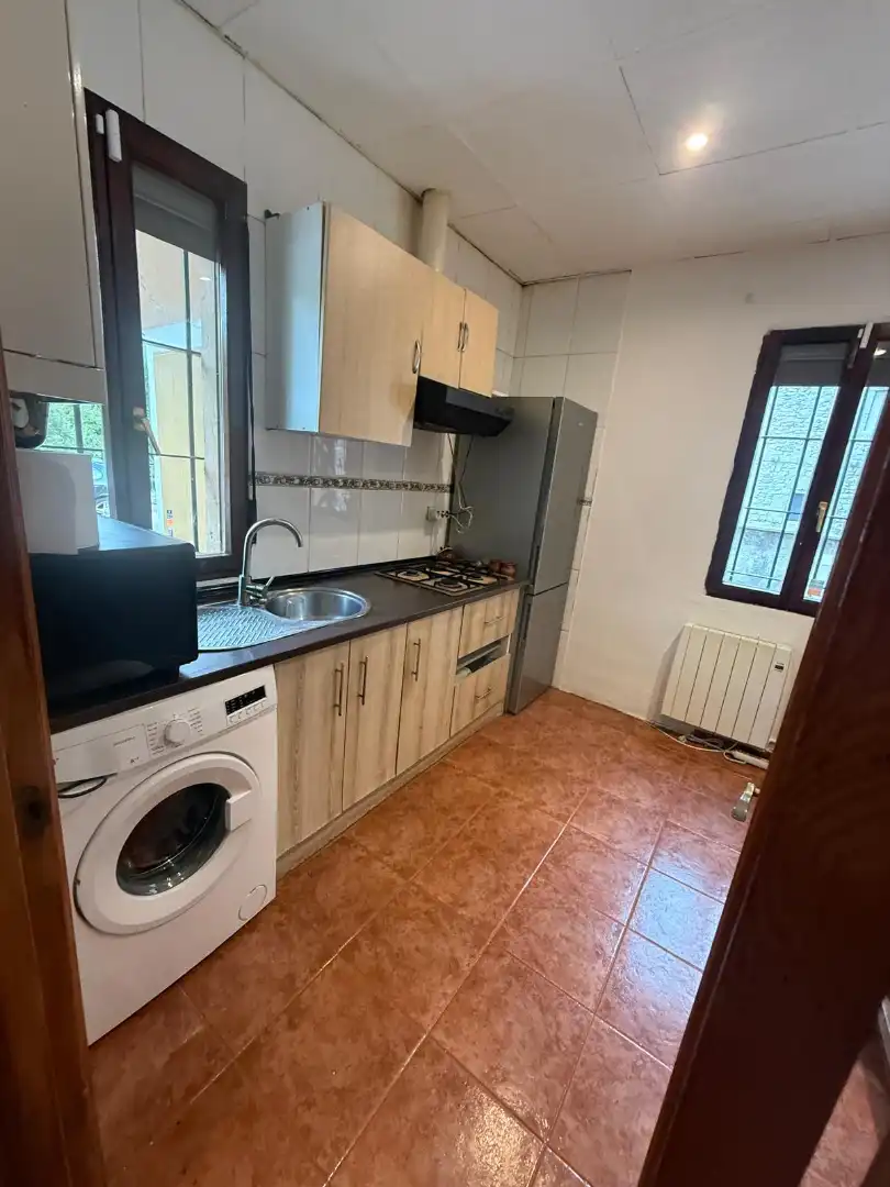 Küche von Wohnung zur Miete in Colunga mit Heizung, Möbliert und Ofen