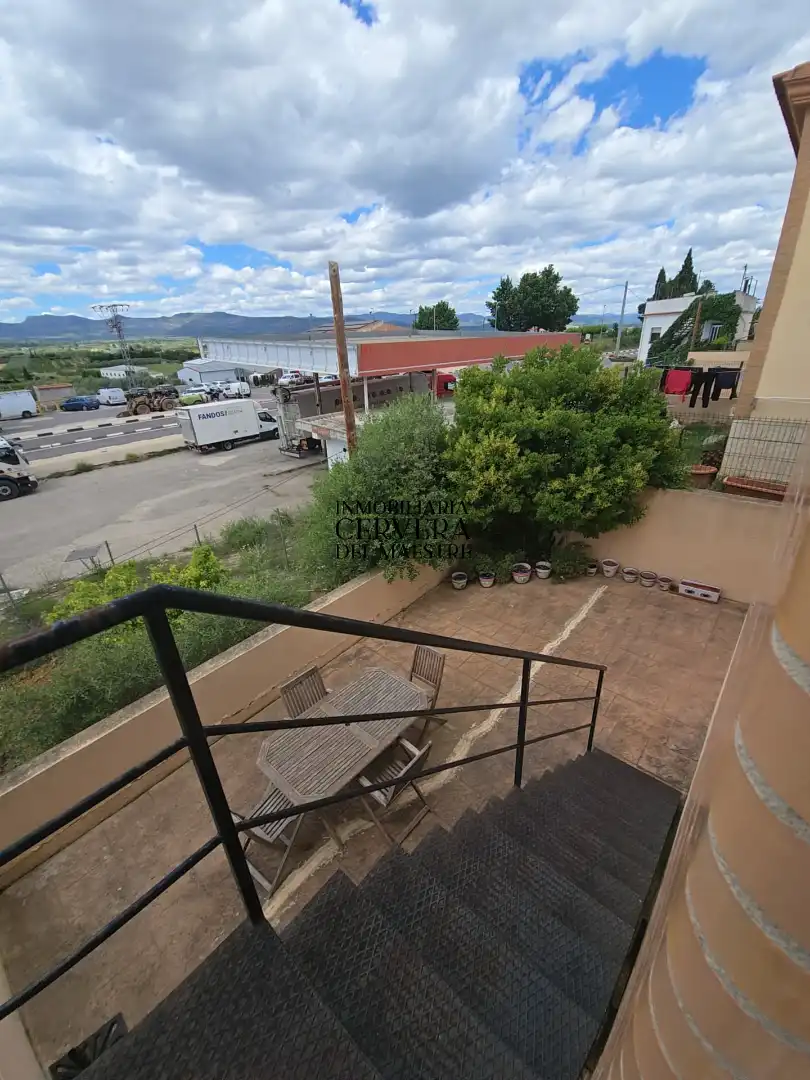 Terrassa de Casa adosada en venda en La Salzadella amb Aire condicionat, Calefacció i Jardí privat