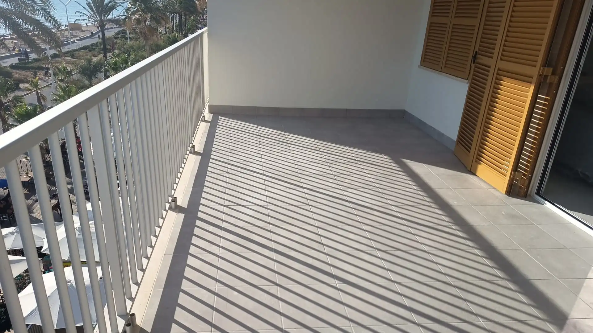 Terraza de Piso de alquiler en  Palma de Mallorca con Aire acondicionado, Terraza y Amueblado