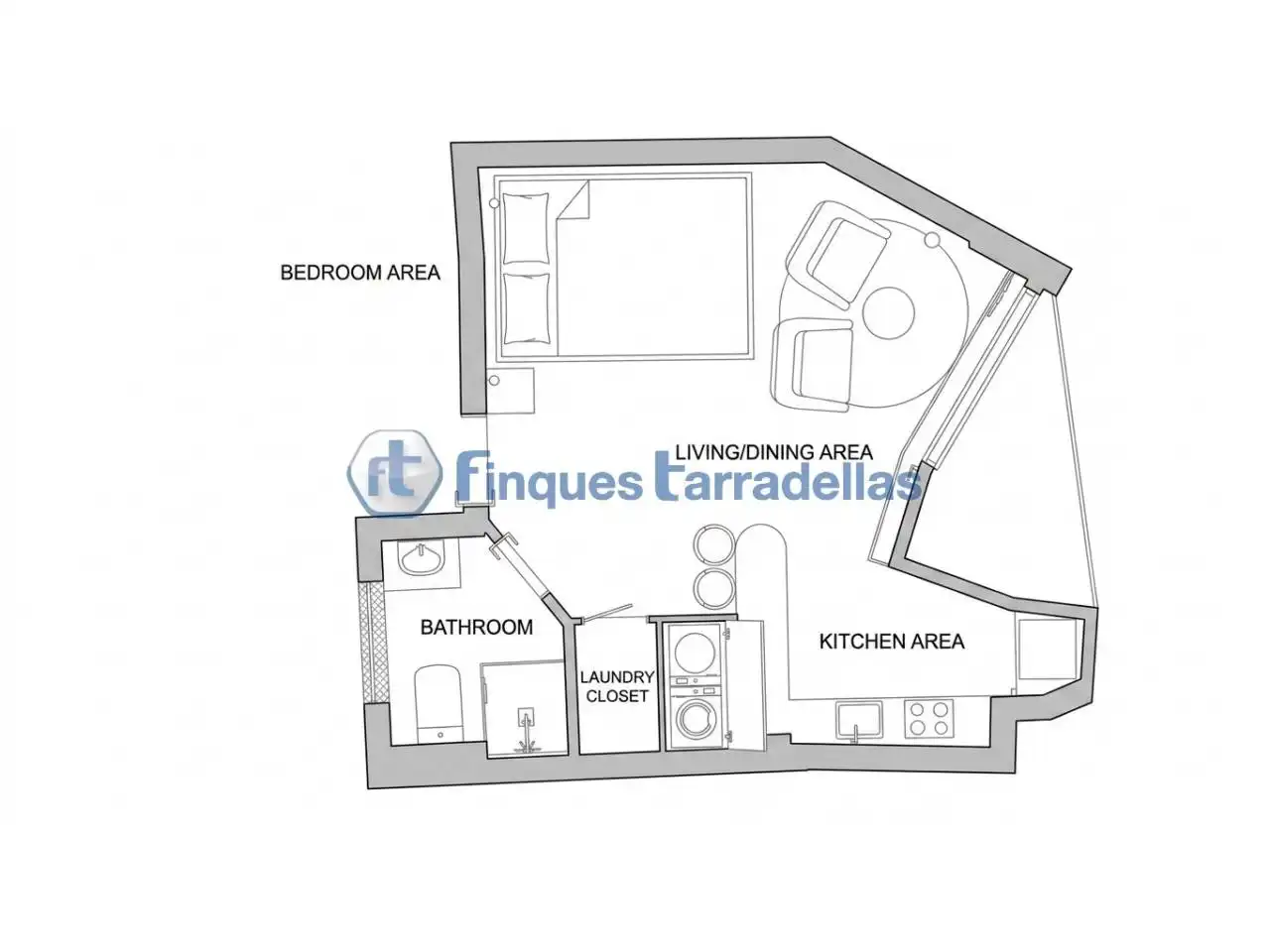 Study for sale in Blanes  with Parquet flooring and Terrace