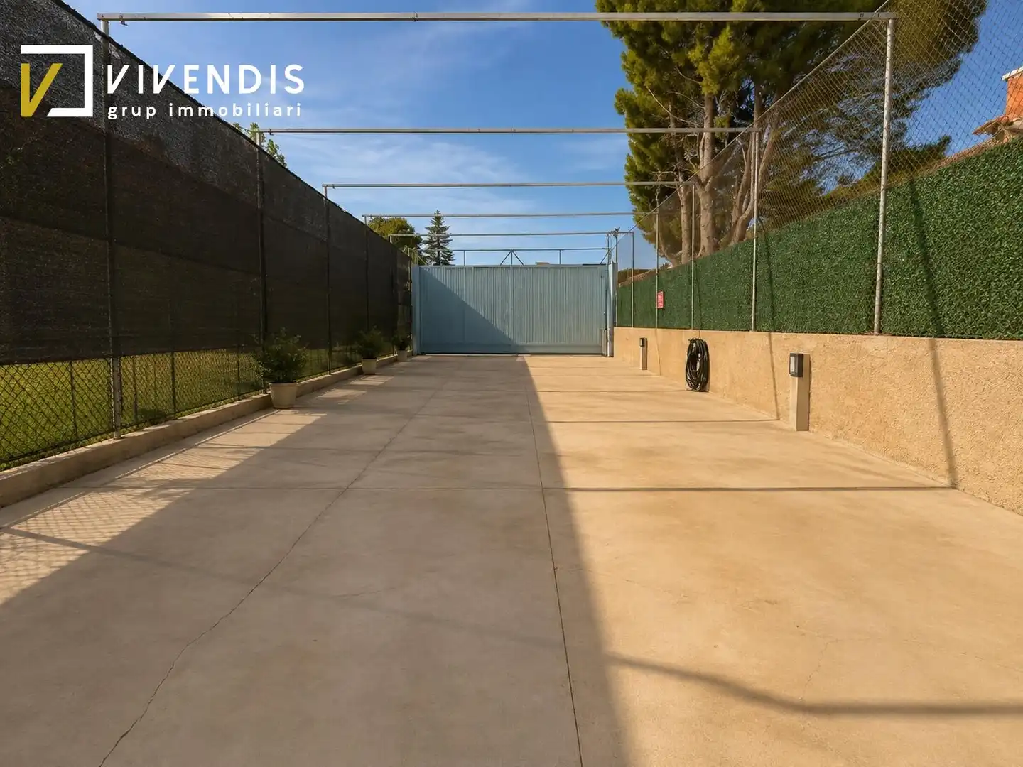 Vista exterior de Casa o chalet en venta en Rosselló con Jardín privado