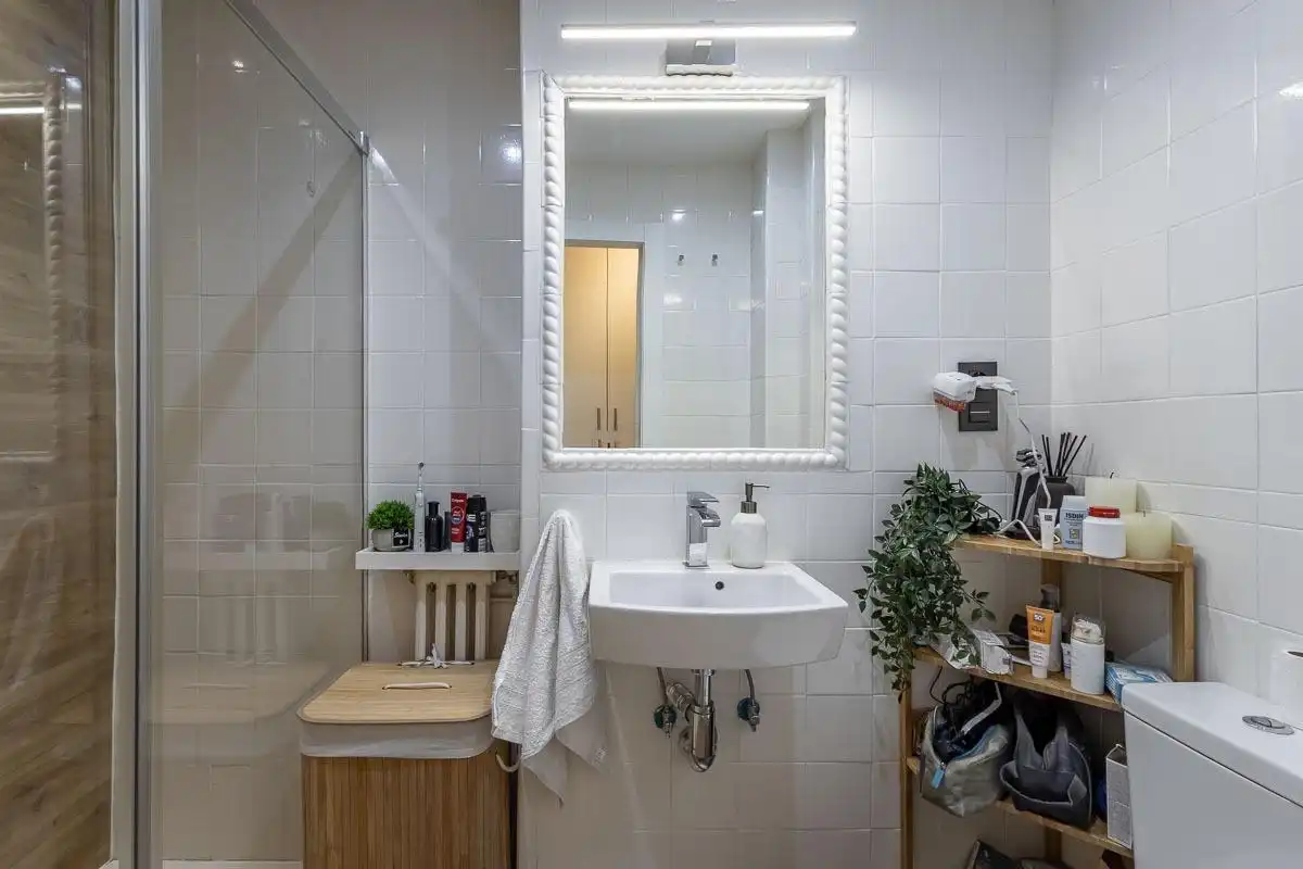Badezimmer von Wohnung zur Miete in Granada mit Heizung und Terrasse