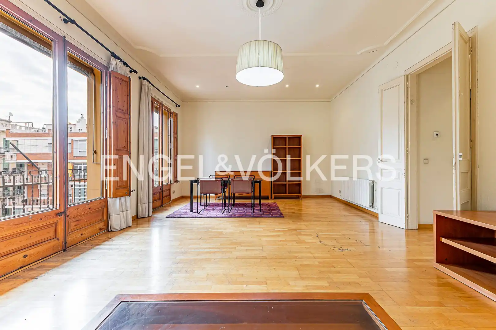 Sala de estar de Piso en venta en Barcelona con Aire acondicionado, Calefacción y Parquet