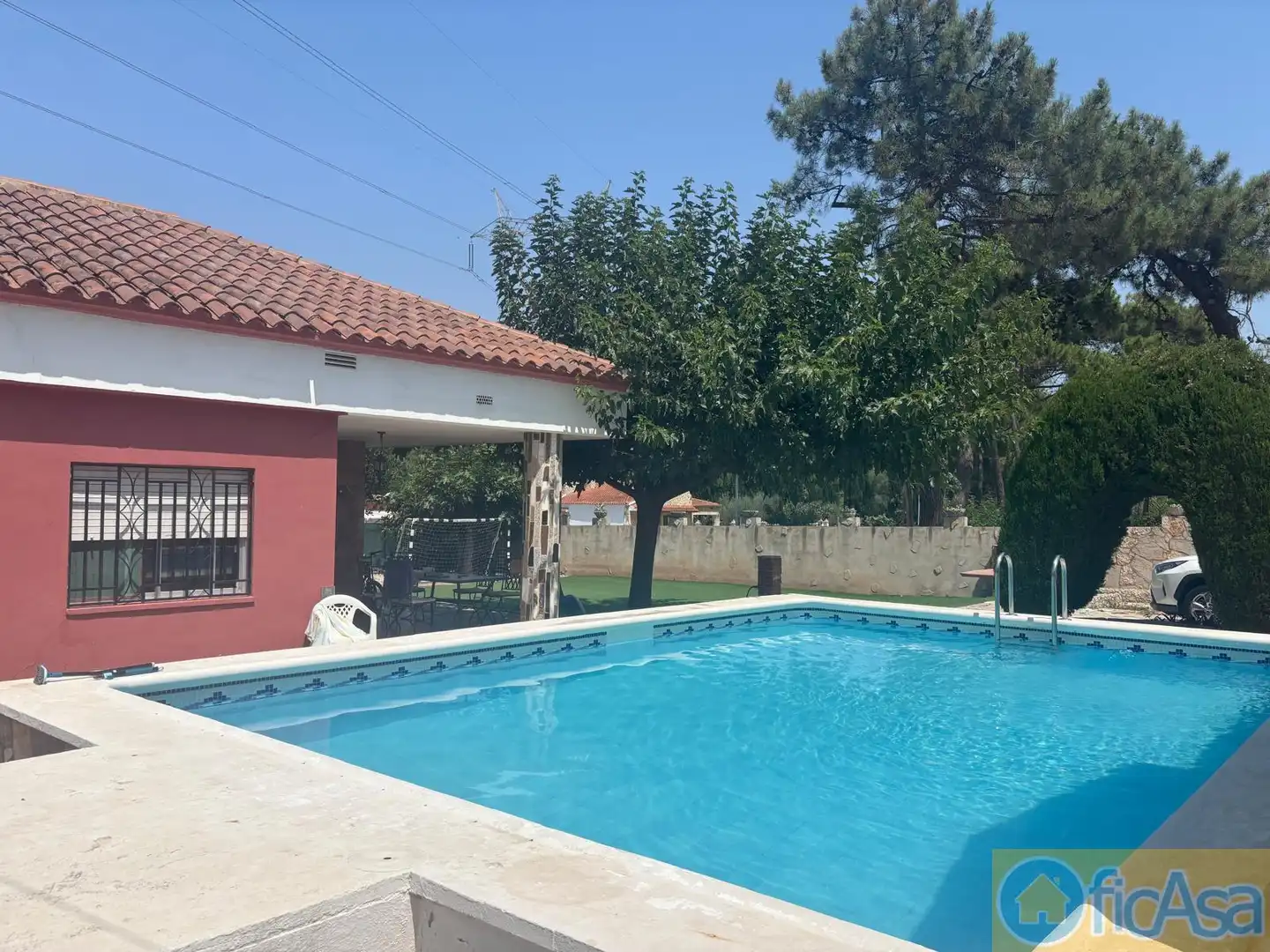 Piscina de Casa o chalet en venta en La Pobla de Tornesa con Terraza, Trastero y Piscina