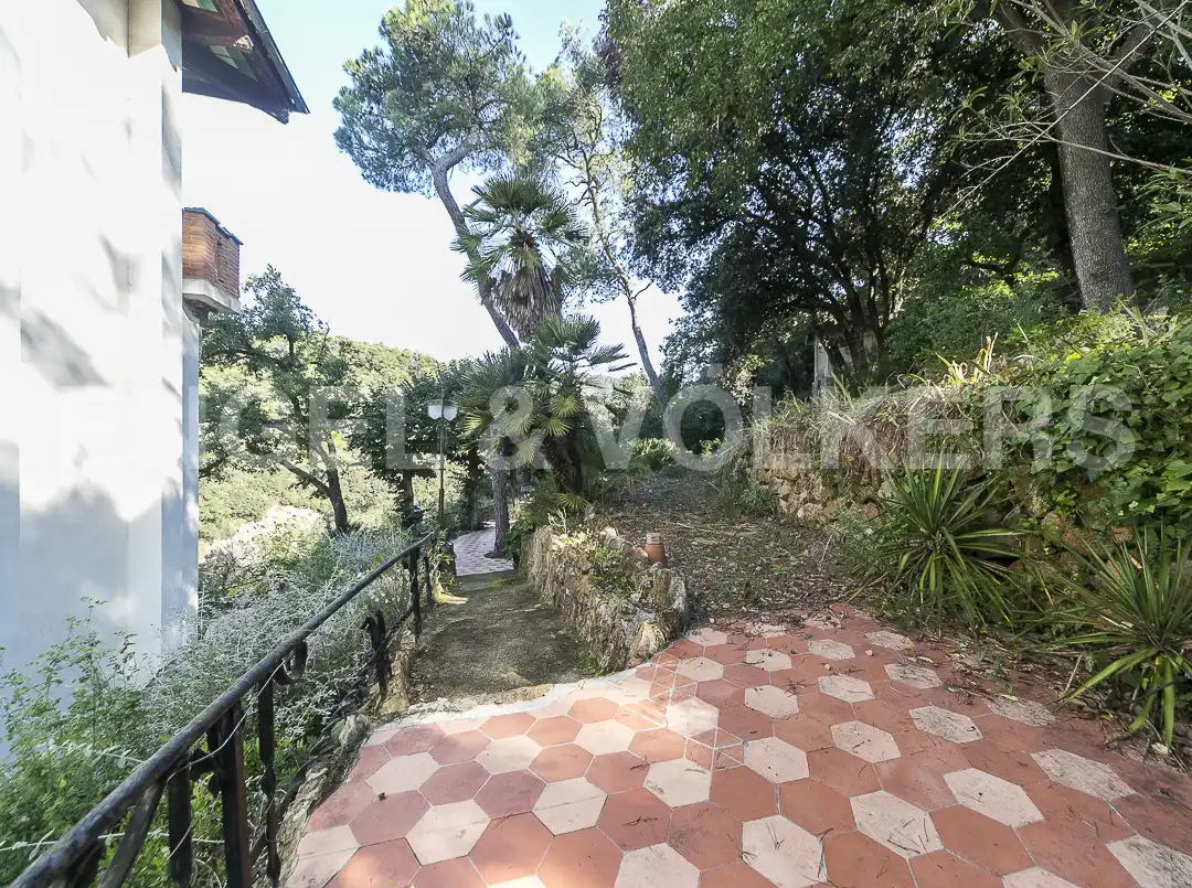 Garten von Haus oder Chalet zum Verkauf in Barcelona mit Heizung, Terrasse und Abstellraum