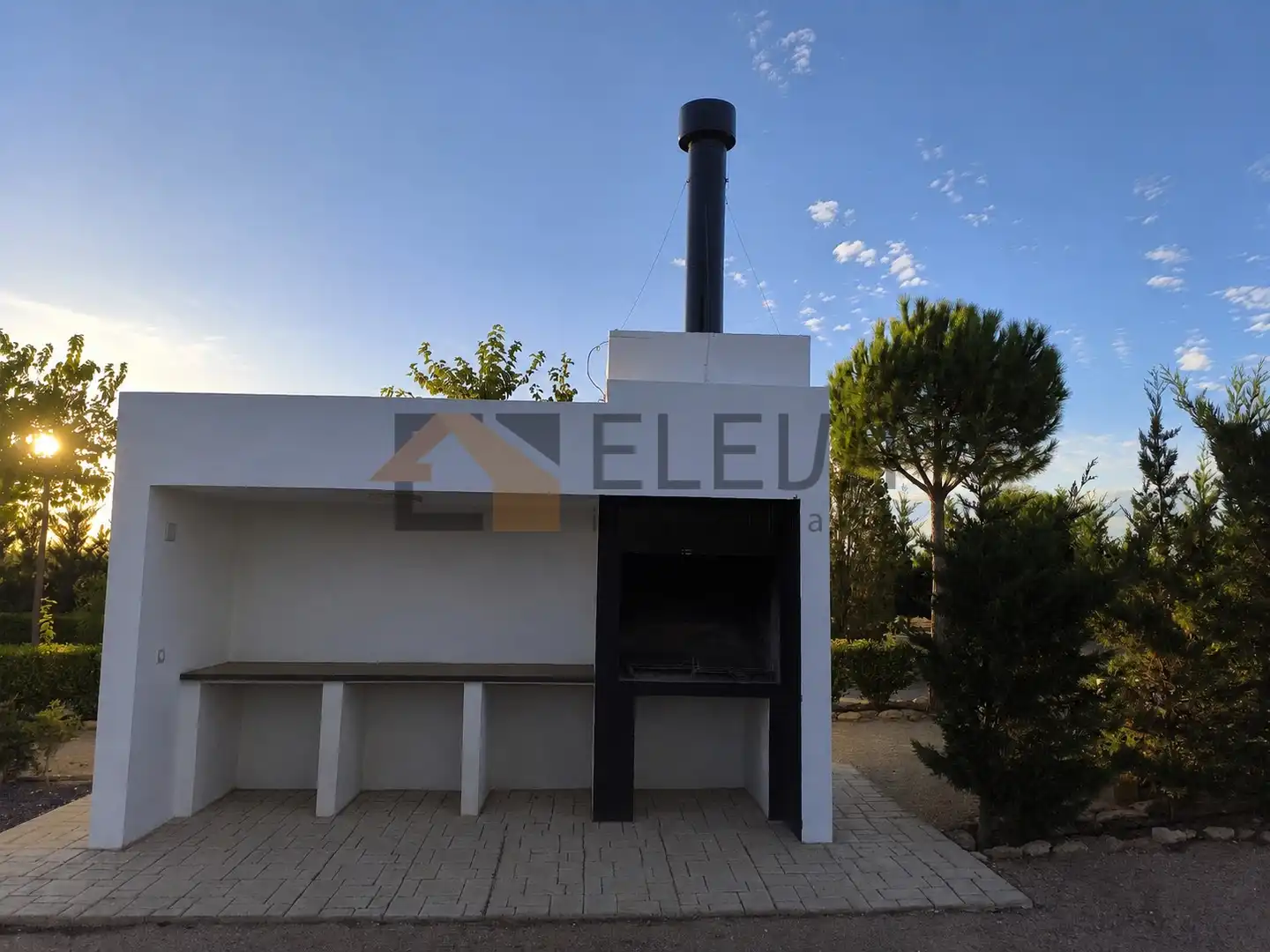 Vista exterior de Finca rústica en venta en La Roda con Jardín privado
