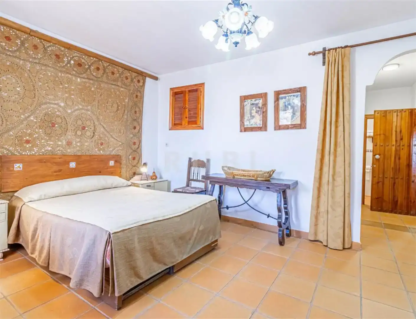 Bedroom of Apartments for sale in Bubión  with Private garden, Swimming Pool and Furnished