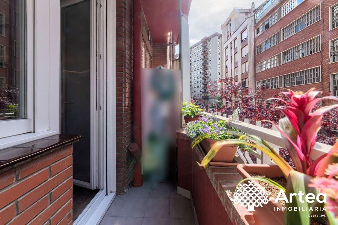 Balcony of Flat for sale in Bilbao   with Heating and Terrace