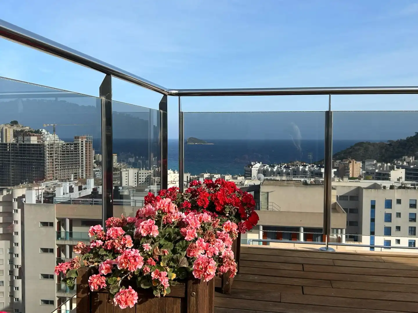 Terrassa de Àtic en venda en Benidorm amb Aire condicionat, Jardí privat i Terrassa