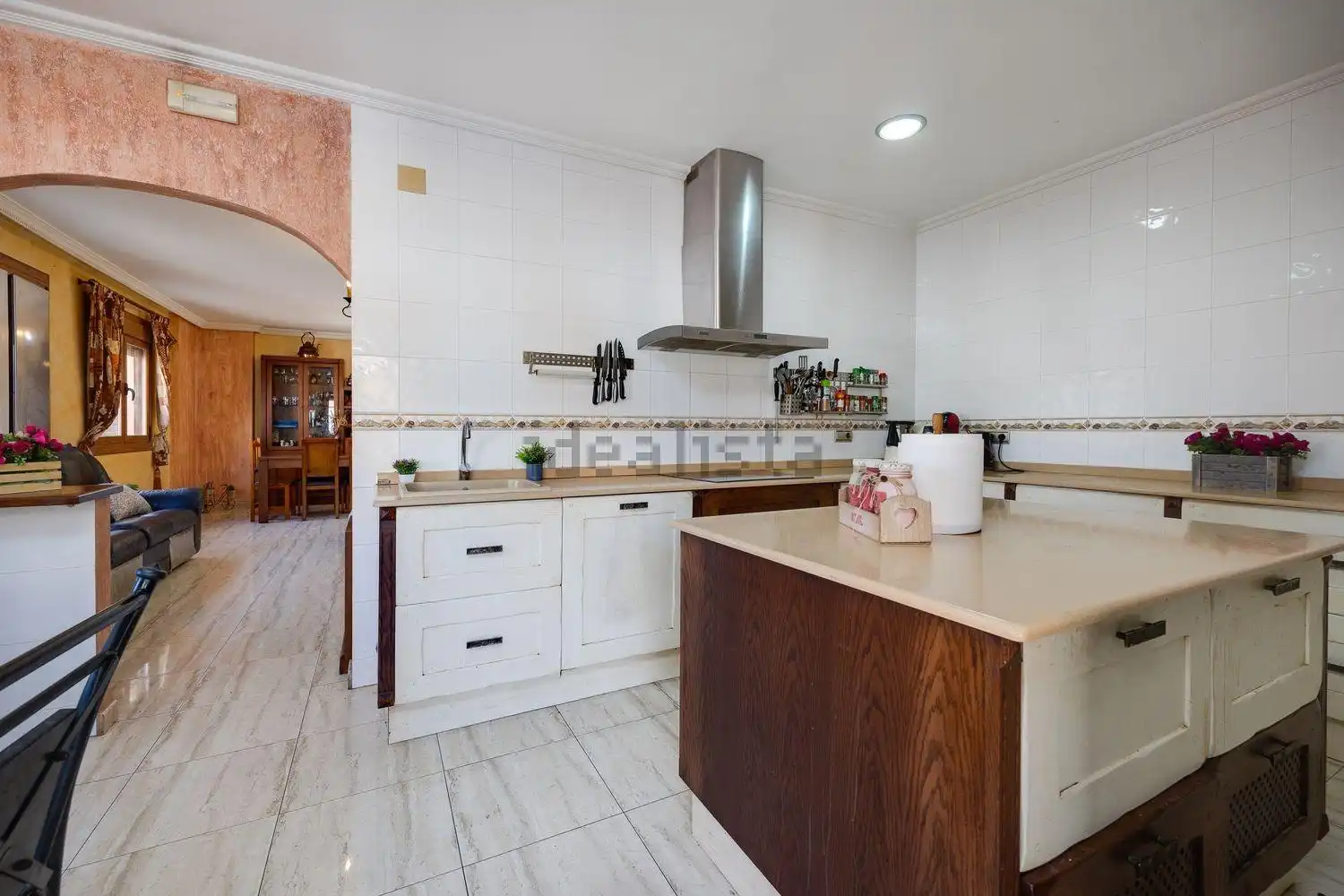 Cocina de Casa adosada en venta en Rojales con Aire acondicionado, Calefacción y Terraza