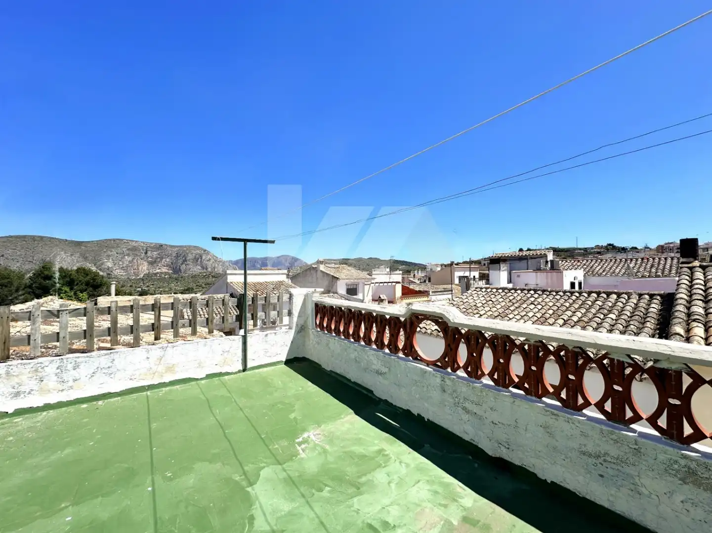 Terrassa de Casa adosada en venda en Teulada