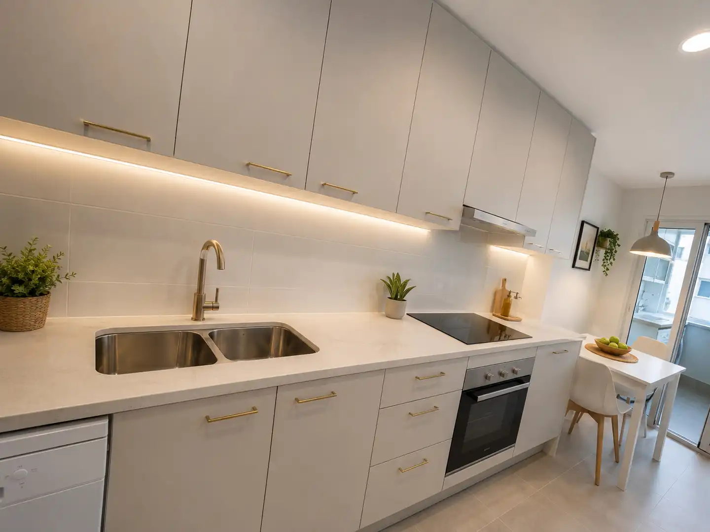 Cocina de Piso en venta en Castelldefels con Aire acondicionado, Calefacción y Parquet