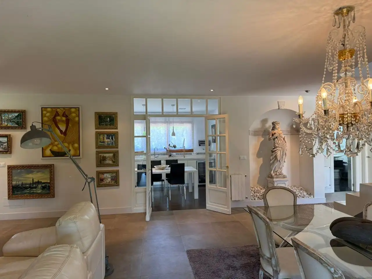 Comedor de Casa o chalet en venta en Ribamontán al Mar con Jardín privado, Terraza y Piscina