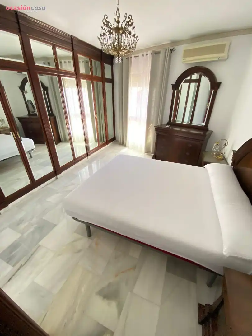 Bedroom of Flat for rent in Córdoba  with Air Conditioner, Terrace and Furnished