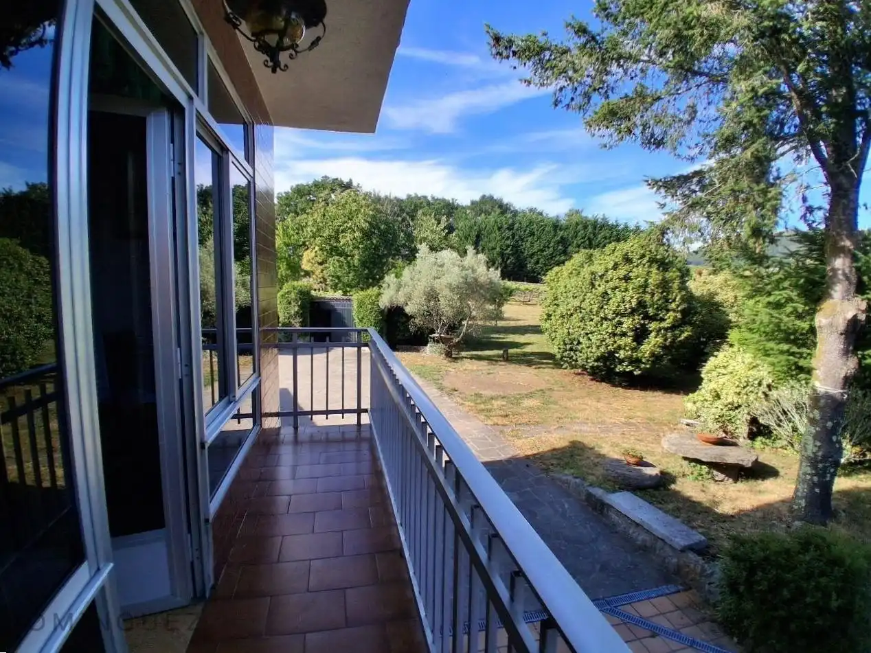 Terrassa de Finca rústica en venda en Cuntis amb Calefacció, Jardí privat i Traster