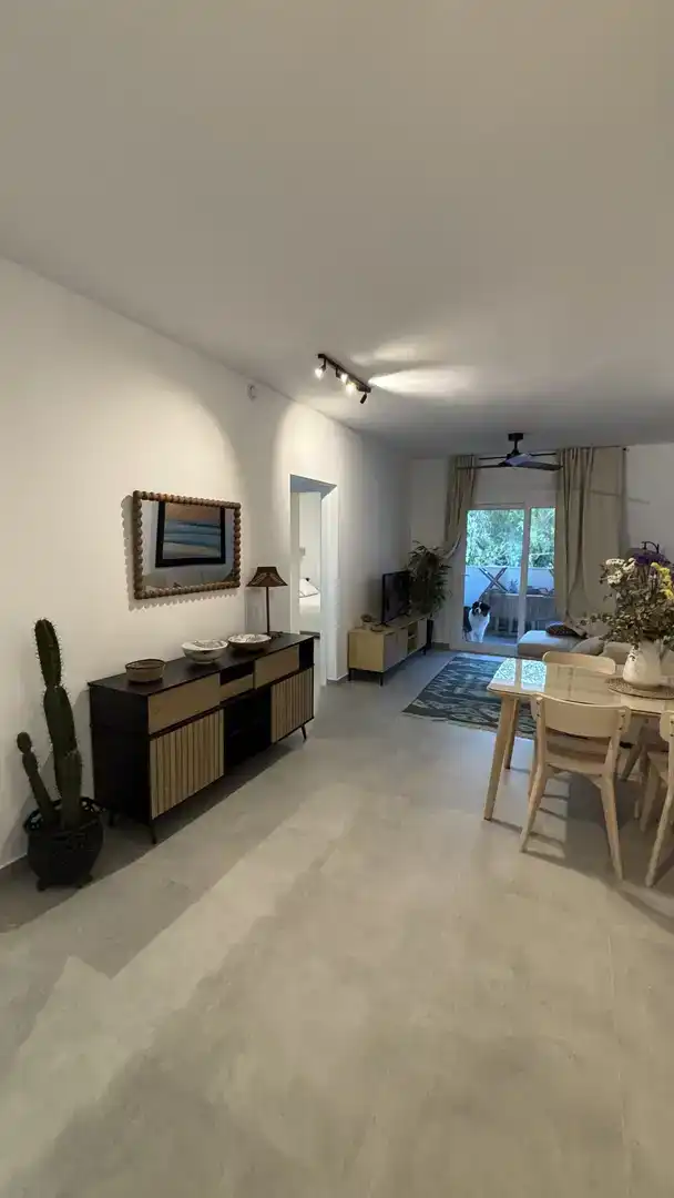 Wohnzimmer von Wohnung zur Miete in Tarifa mit Möbliert und Balkon