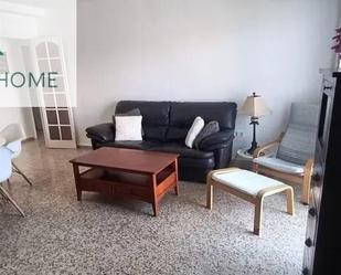 Living room of Flat to rent in Málaga Capital  with Air Conditioner, Private garden and Terrace