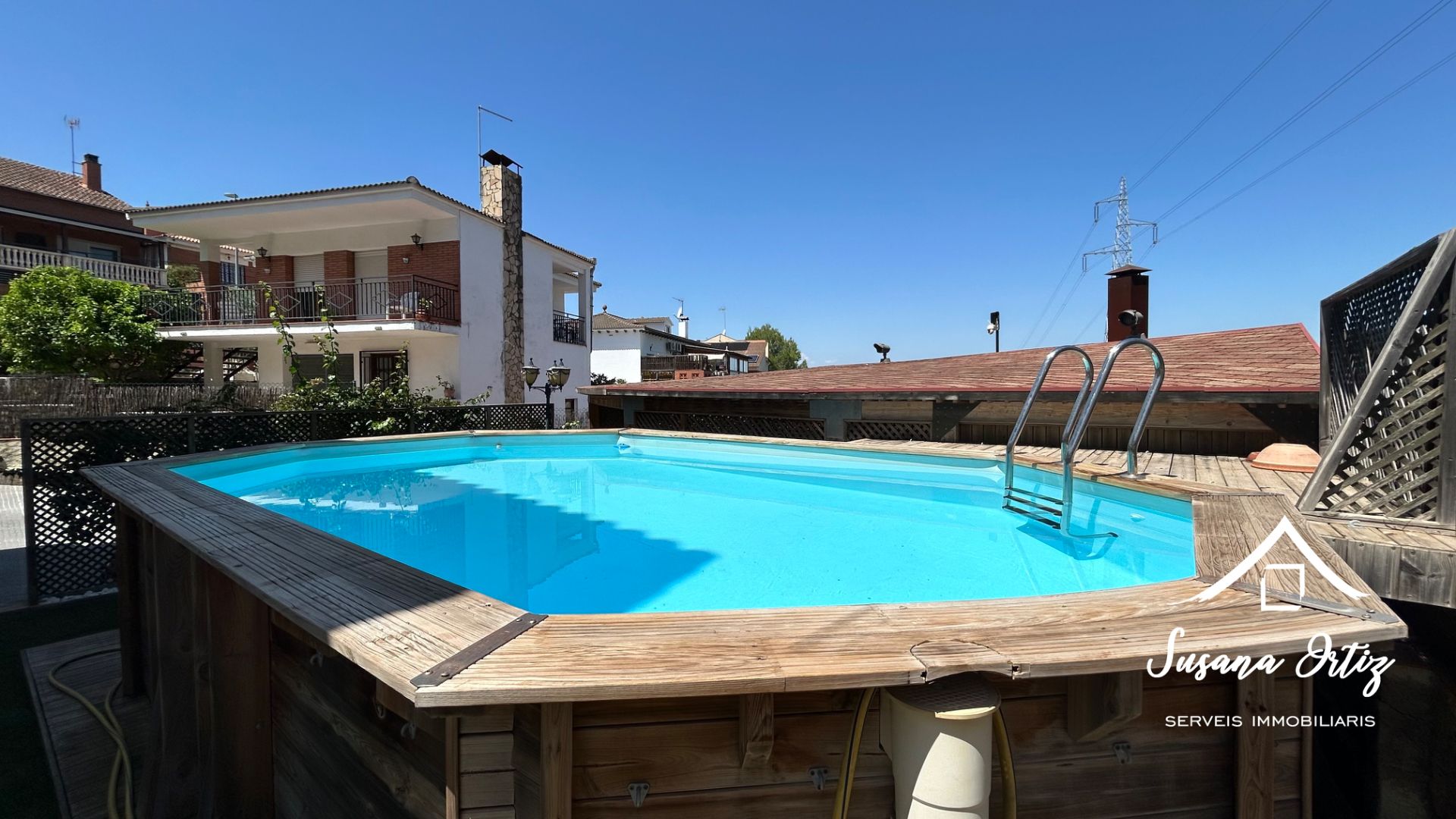Piscina de Casa o xalet en venda en Abrera amb Aire condicionat, Calefacció i Jardí privat