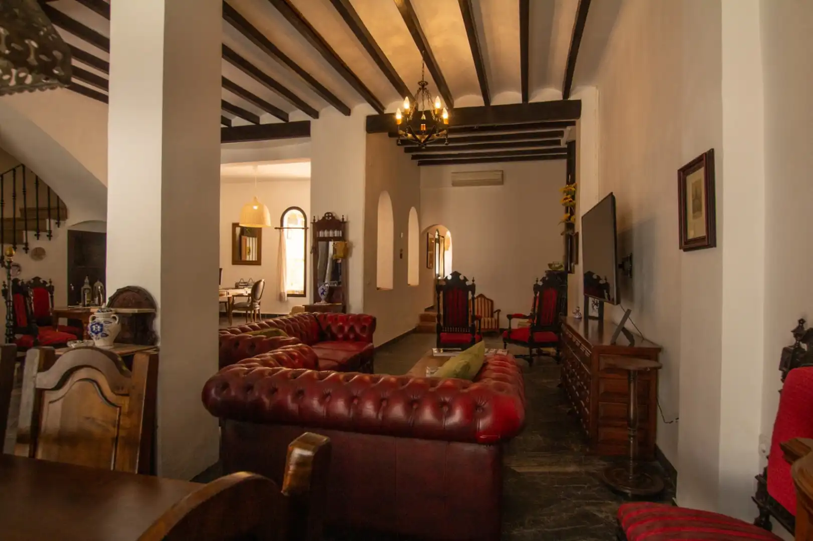 Sala d'estar de Finca rústica en venda en Xaló amb Terrassa, Traster i Balcó