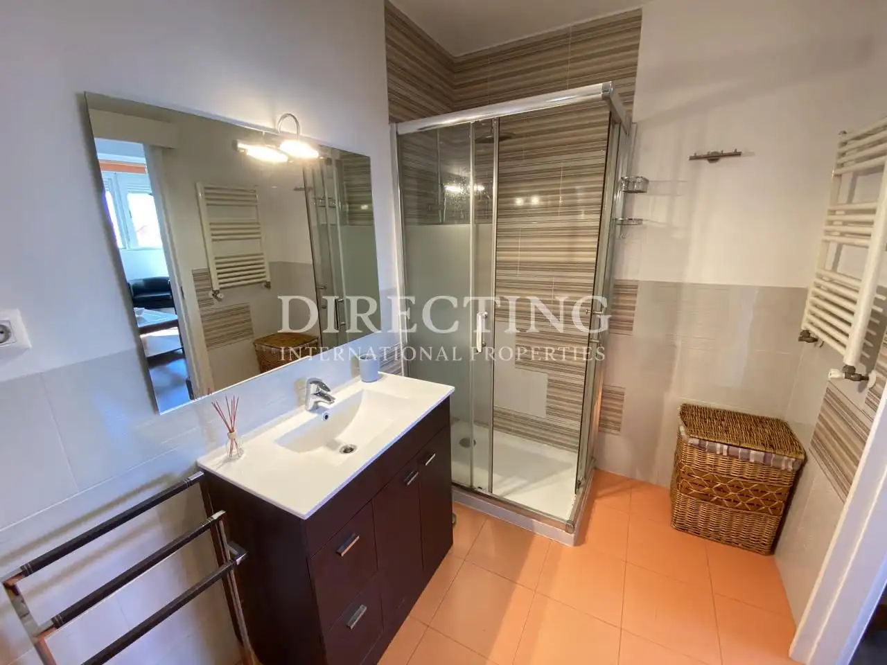 Badezimmer von Dachboden zur Miete in Madrid mit Klimaanlage, Heizung und Terrasse