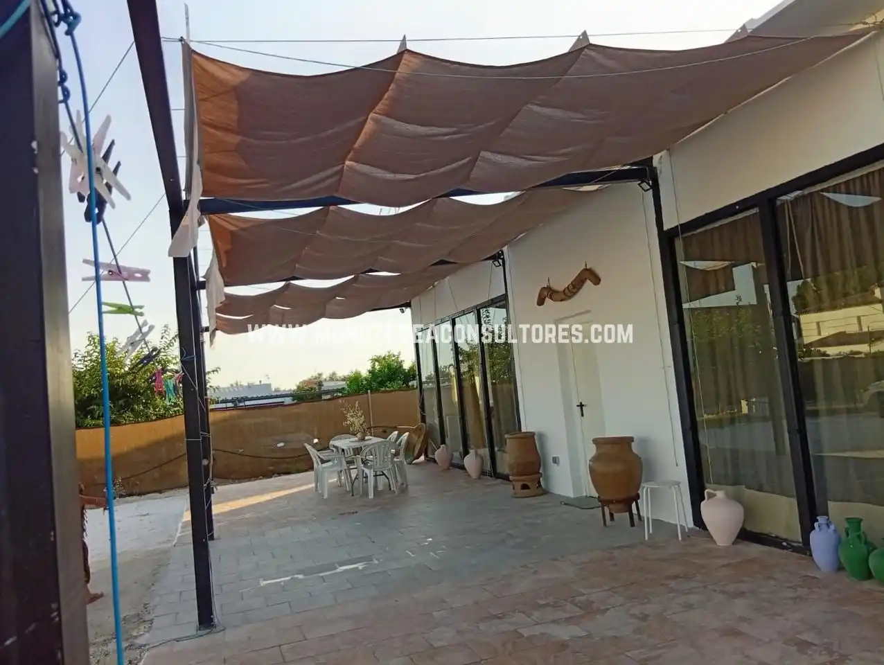 Terrassa de Casa o xalet de lloguer en Lucena amb Aire condicionat, Jardí privat i Terrassa