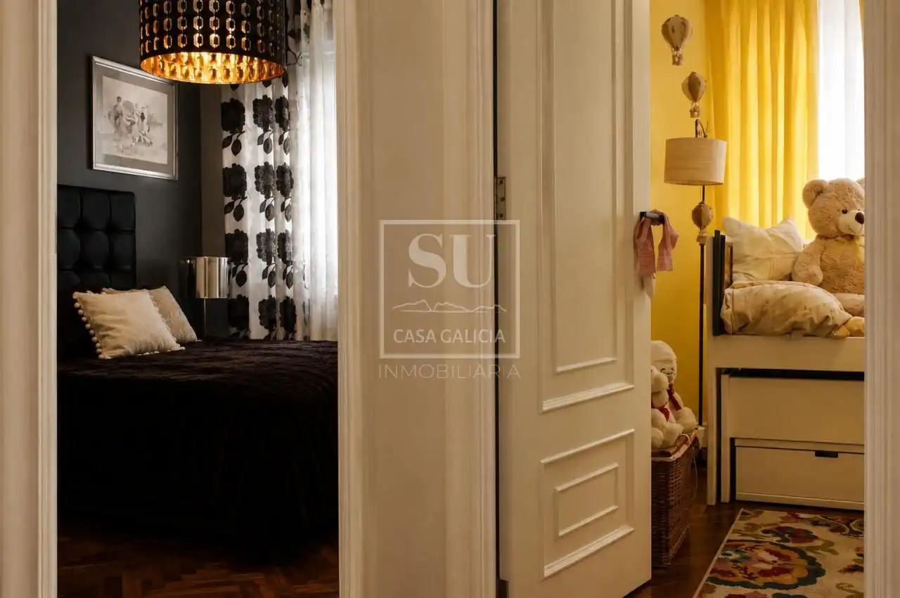 Habitación de Casa adosada en venta en Baiona con Calefacción, Jardín privado y Terraza