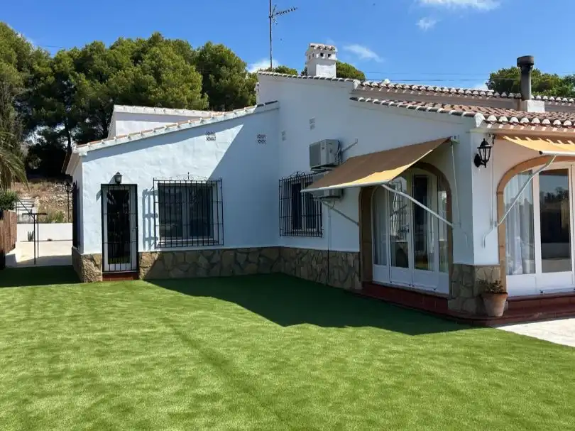 Exterior view of Houses for rent in Jávea / Xàbia  with Air Conditioner and Terrace