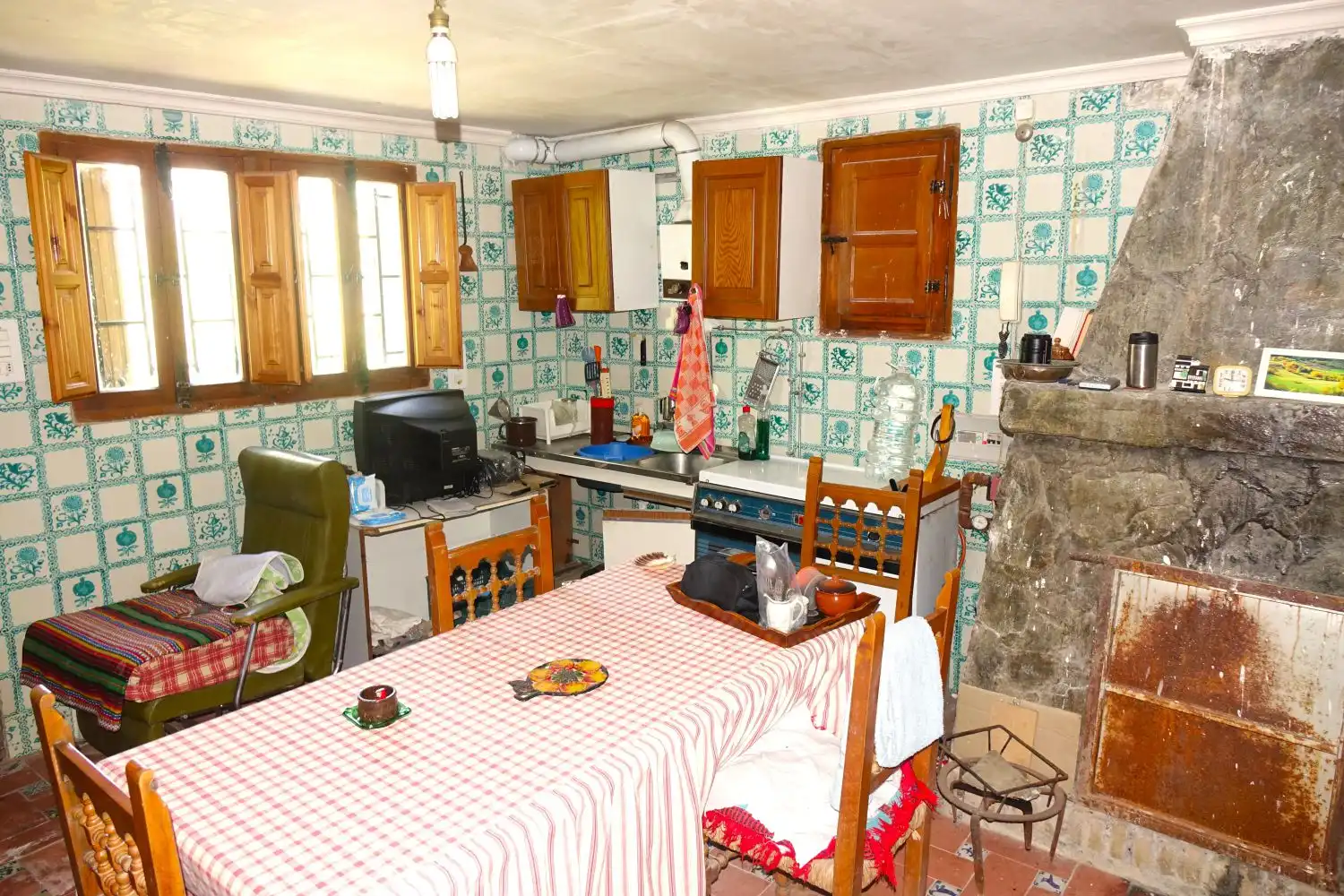 Cuina de Casa o xalet en venda en Capileira amb Terrassa i Traster