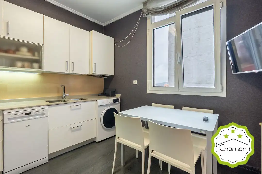 Küche von Wohnung zum Verkauf in Portugalete mit Heizung, Terrasse und Abstellraum