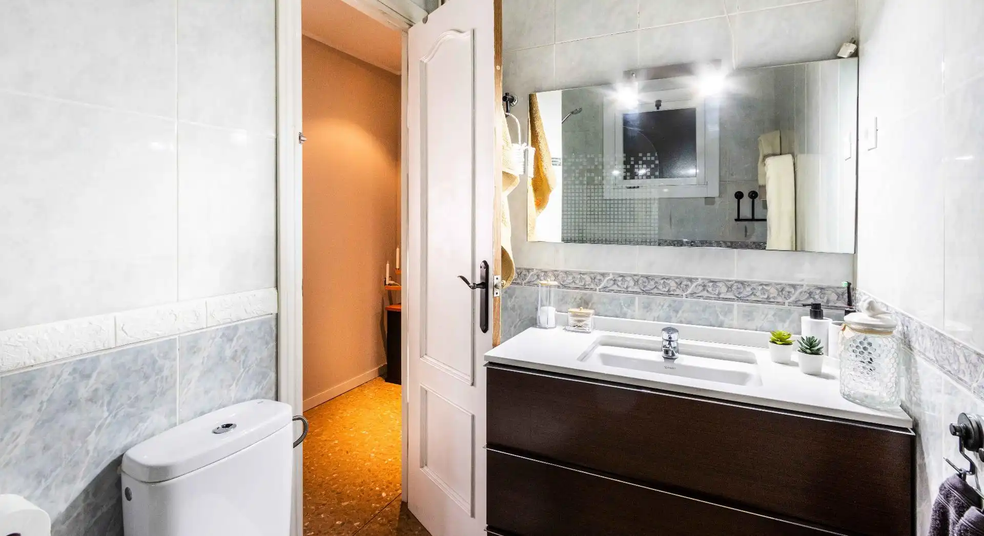 Bathroom of Flat for sale in Sabadell  with Heating, Storage room and Balcony