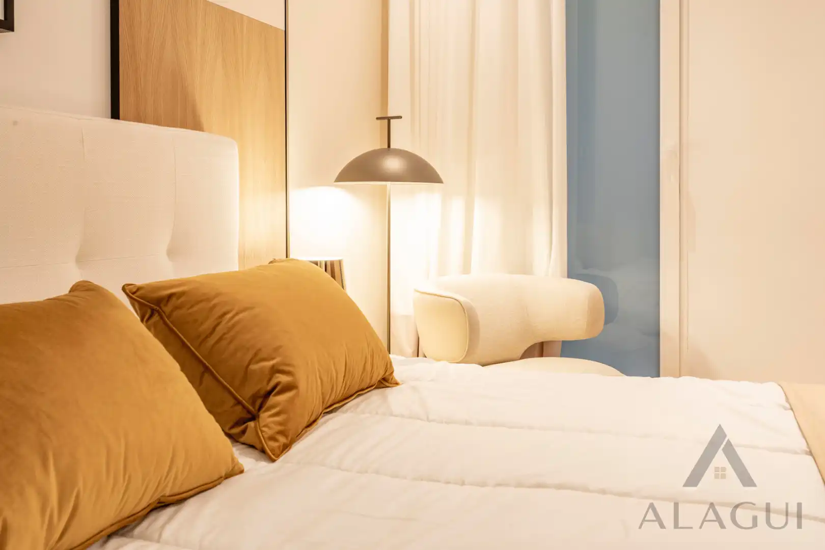 Schlafzimmer von Wohnung zum Verkauf in Madrid mit Klimaanlage, Heizung und Möbliert