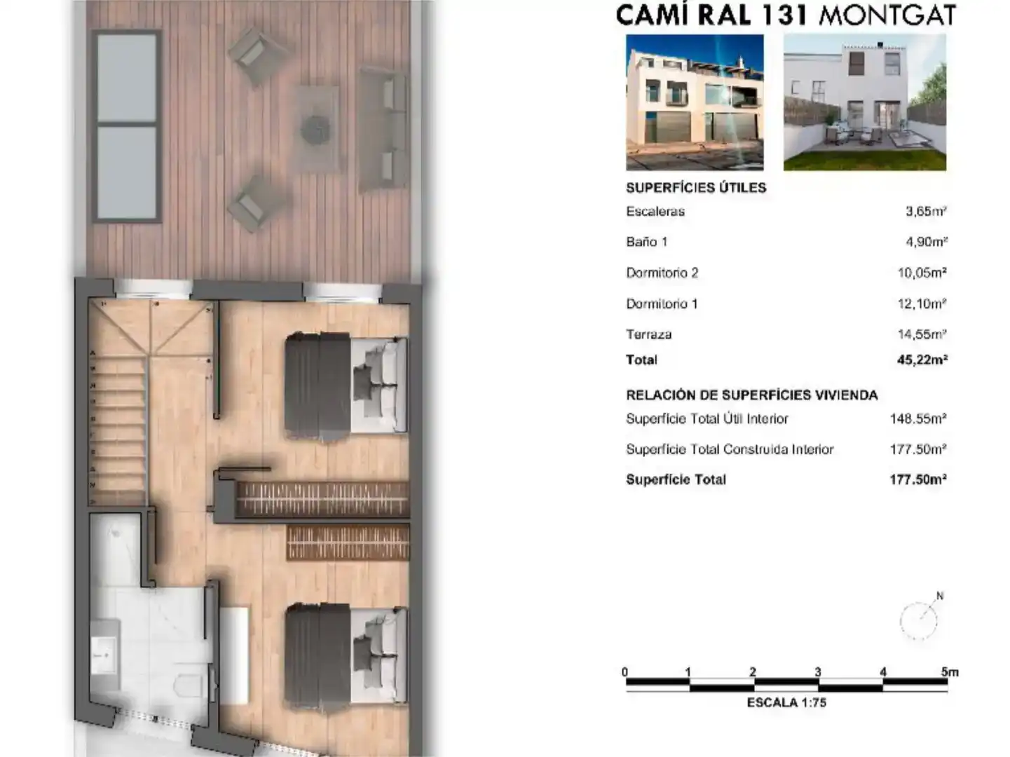 Casa o xalet en venda en Montgat amb Aire condicionat i Balcó