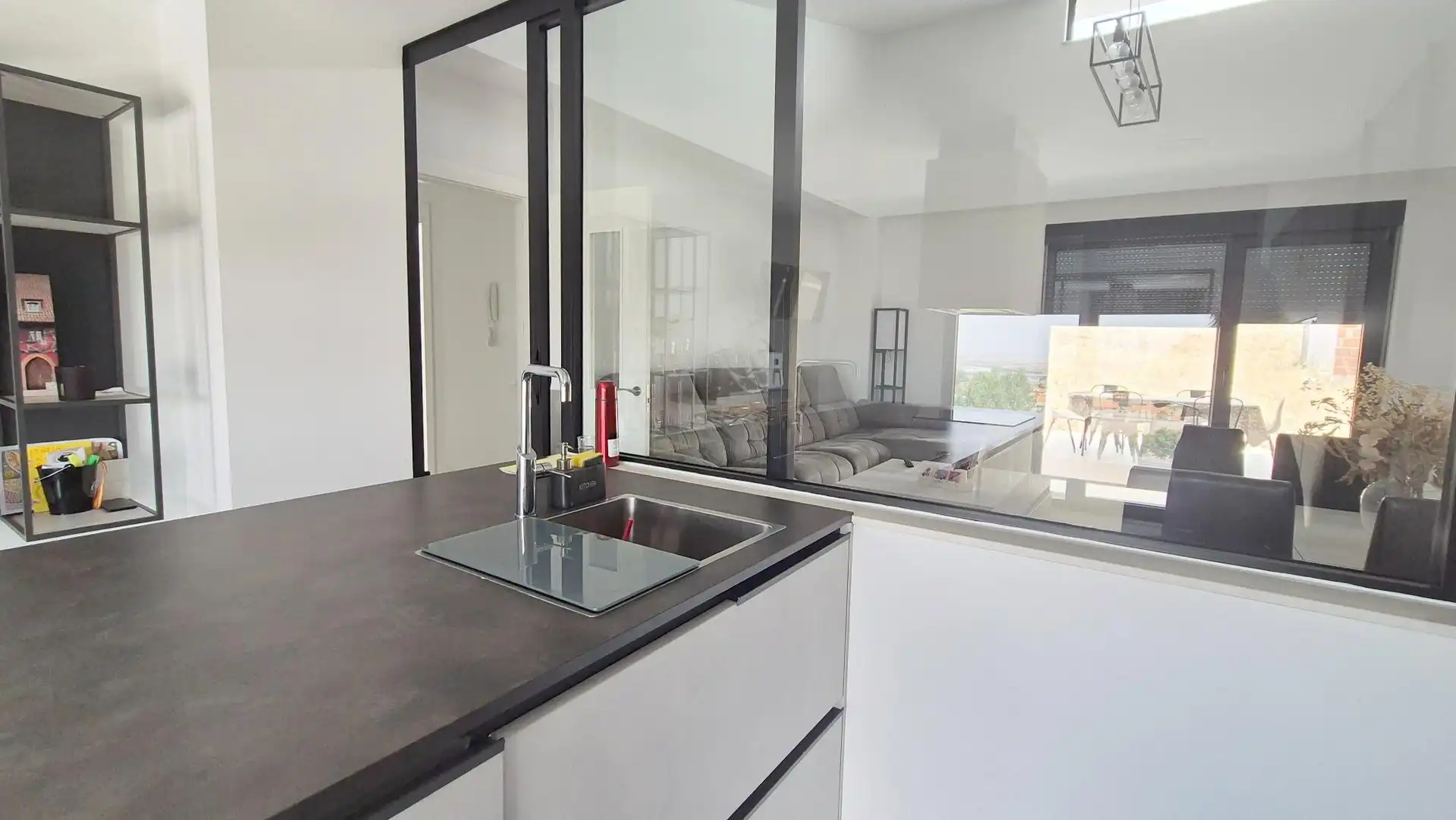 Cocina de Casa o chalet en venta en Carrascal de Barregas con Aire acondicionado, Calefacción y Jardín privado