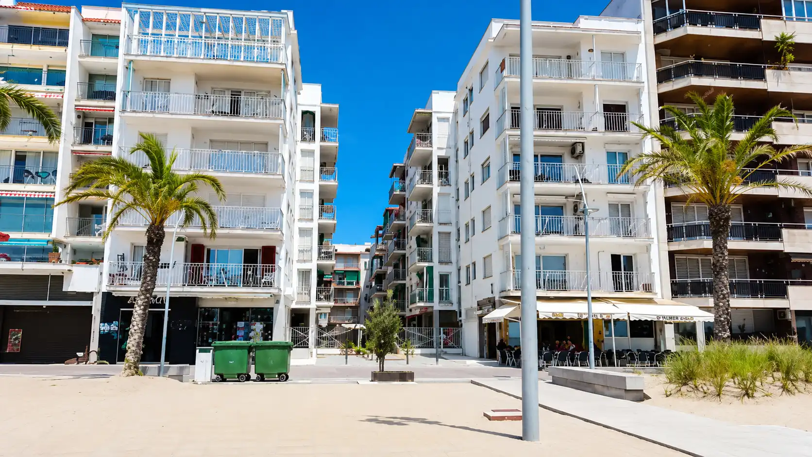 Exterior view of Flat for sale in Calafell  with Air Conditioner, Heating and Balcony