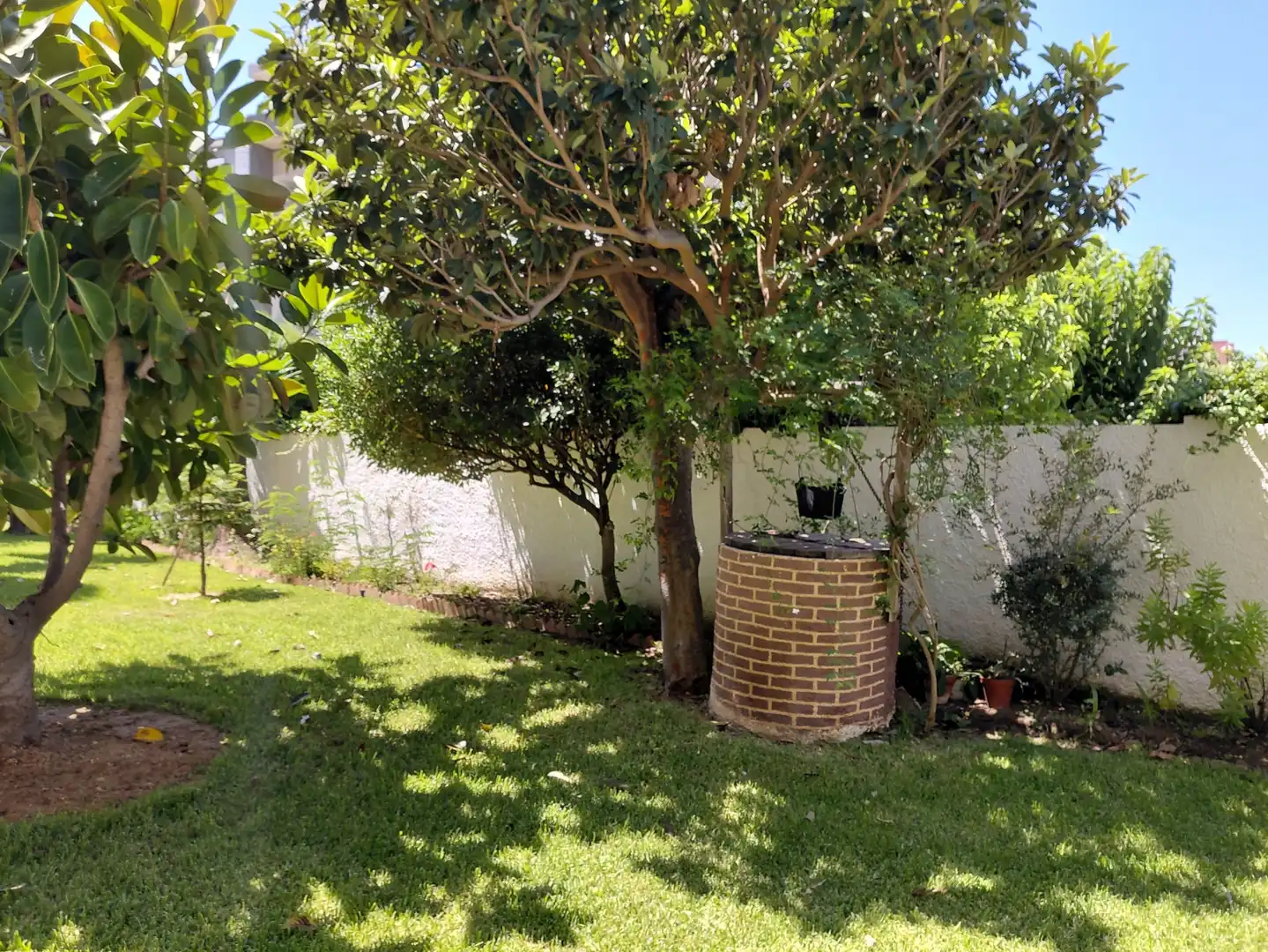 Garden of Flat for sale in Benalmádena  with Air Conditioner and Community pool