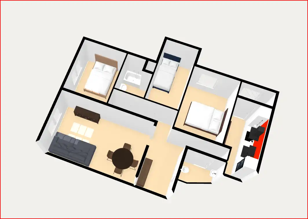 Piso en venta en Barcelona con Parquet y Horno