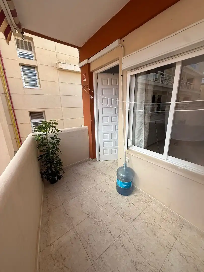 Terraza de Estudio de alquiler en Torremolinos con Aire acondicionado, Calefacción y Terraza