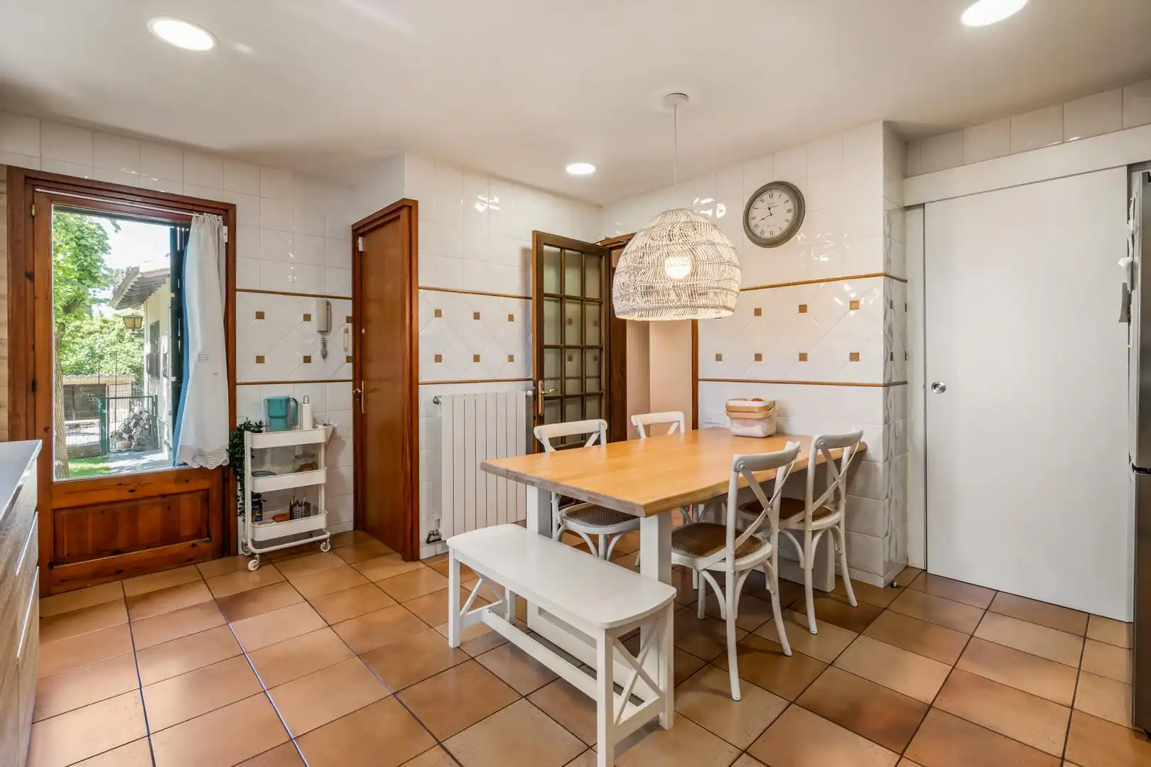 Menjador de Casa o xalet en venda en Cardedeu amb Calefacció, Jardí privat i Terrassa