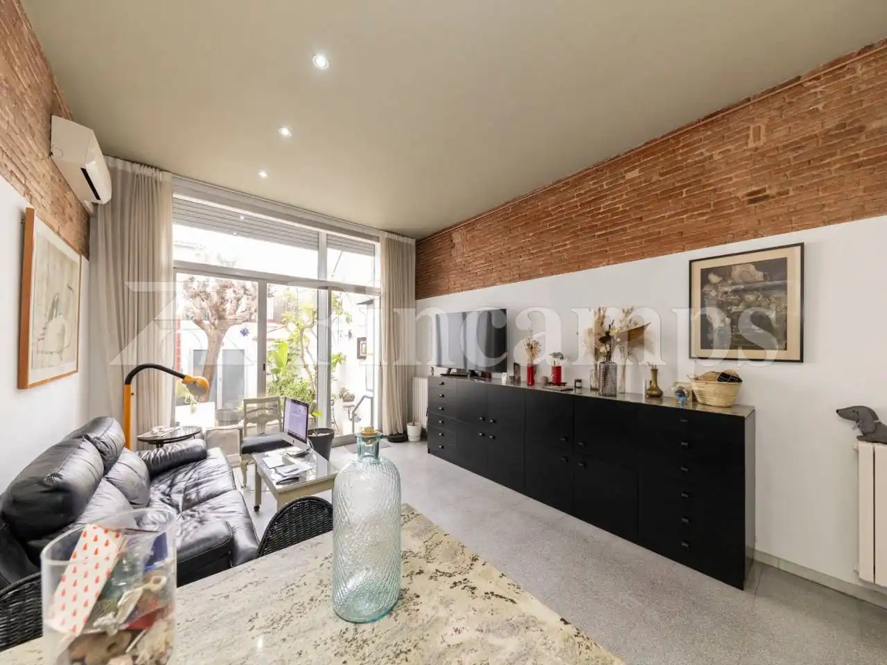 Sala de estar de Casa o chalet en venta en Sabadell con Aire acondicionado, Calefacción y Jardín privado