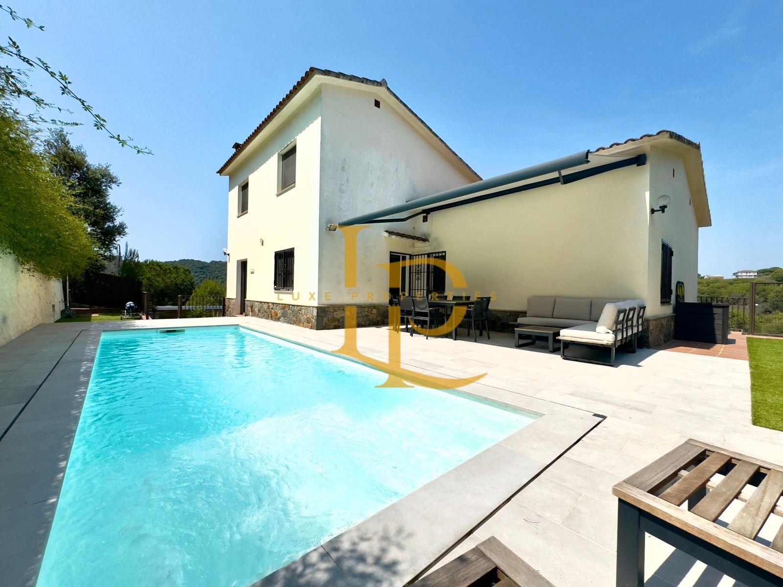 Exterior view of House or chalet for sale in Vilanova del Vallès  with Heating, Private garden and Terrace