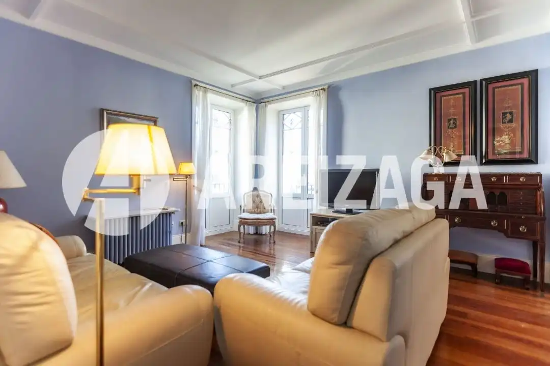 Sala de estar de Casa o chalet en venta en Donostia - San Sebastián  con Calefacción, Jardín privado y Terraza