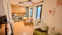 Living room of Flat for sale in  Madrid Capital  with Air Conditioner, Heating and Furnished