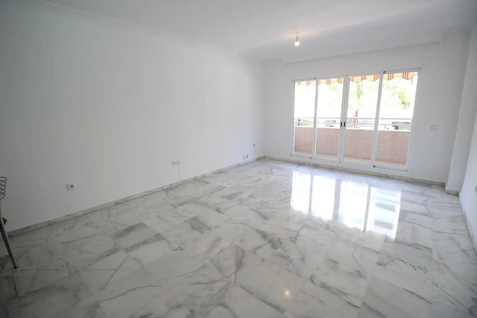 Wohnzimmer von Wohnung zur Miete in Málaga mit Klimaanlage, Heizung und Terrasse