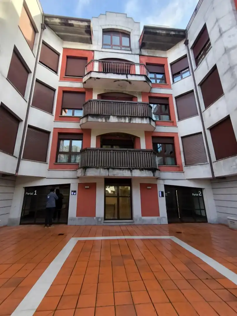 Exterior view of Flat for sale in Llanes  with Heating, Private garden and Parquet flooring
