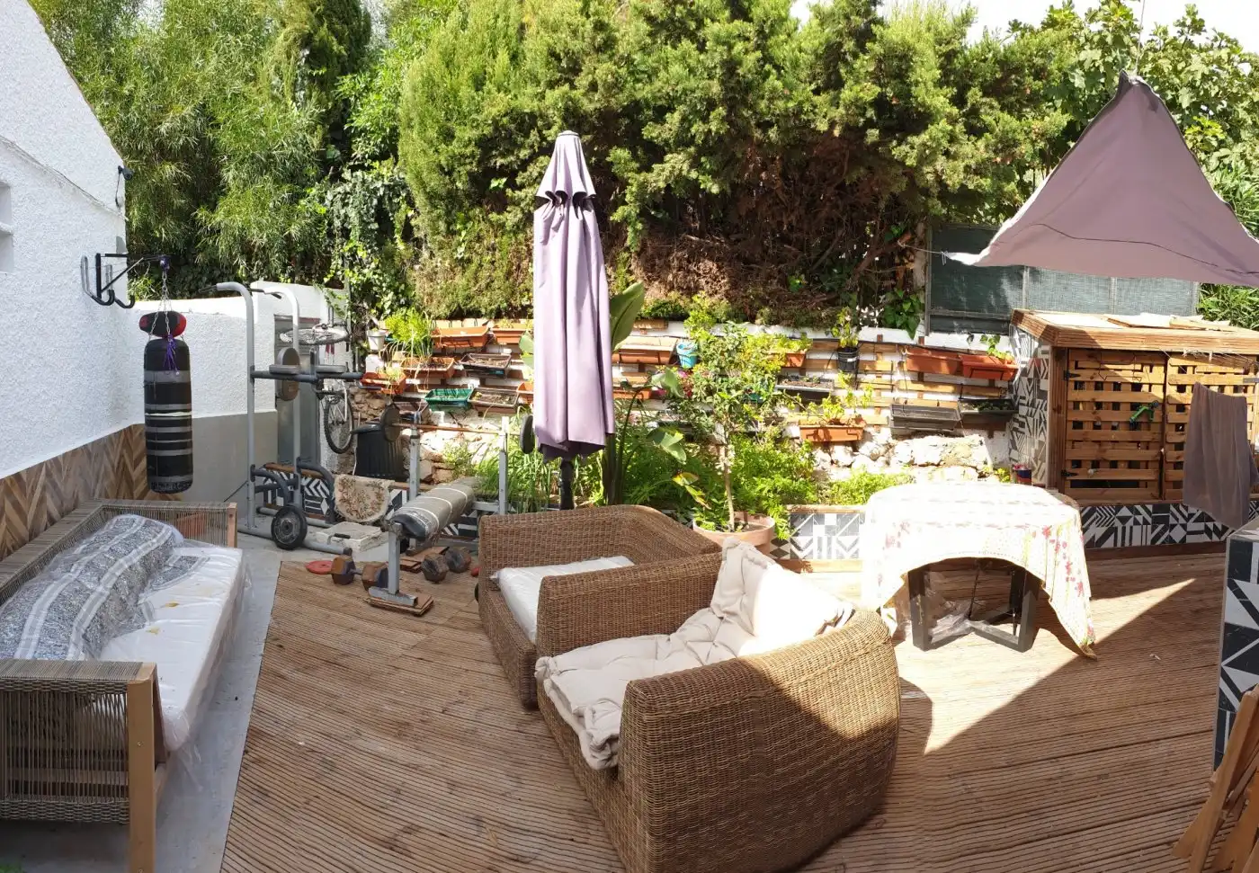 Terrace of Houses for sale in Calpe / Calp  with Air Conditioner, Heating and Private garden