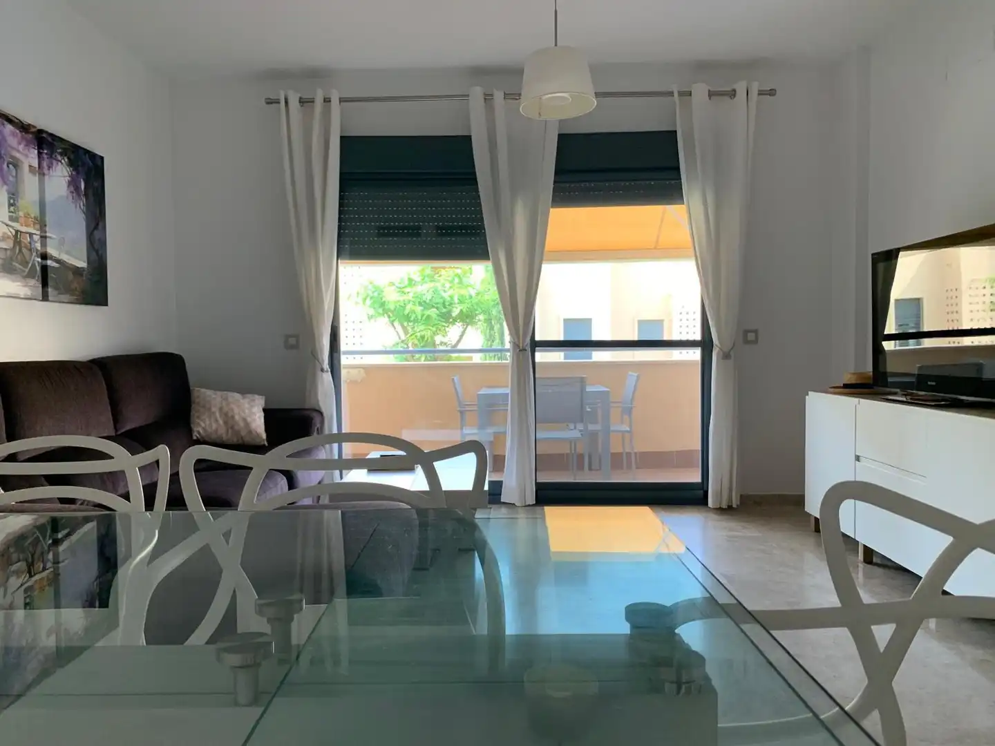 Sala de estar de Piso en venta en Chipiona
